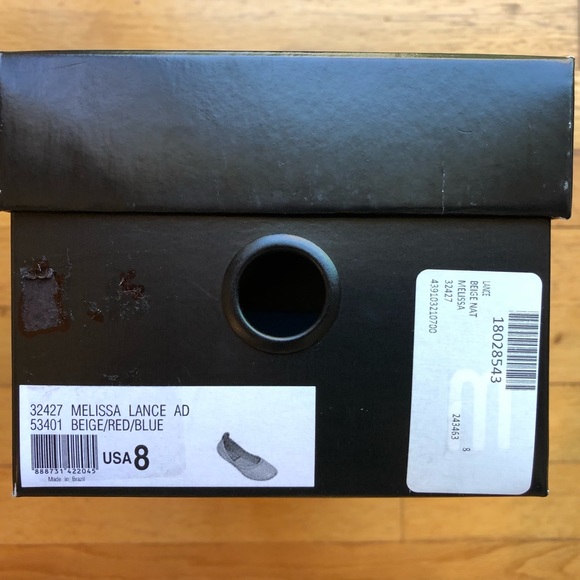 NEW! MELISSA SHOES , LANCE AD JELLY SHOE WOMENS 8 - Picture 9 of 9